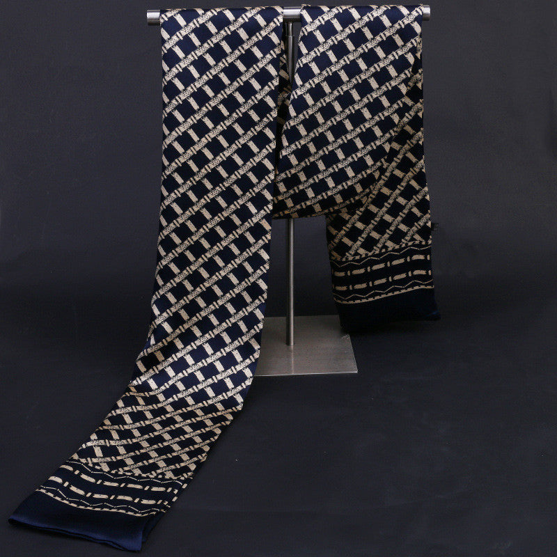 Men's silk scarf
