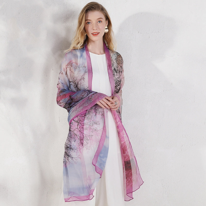 Versatile Scarf Long Sun Protection Shawl