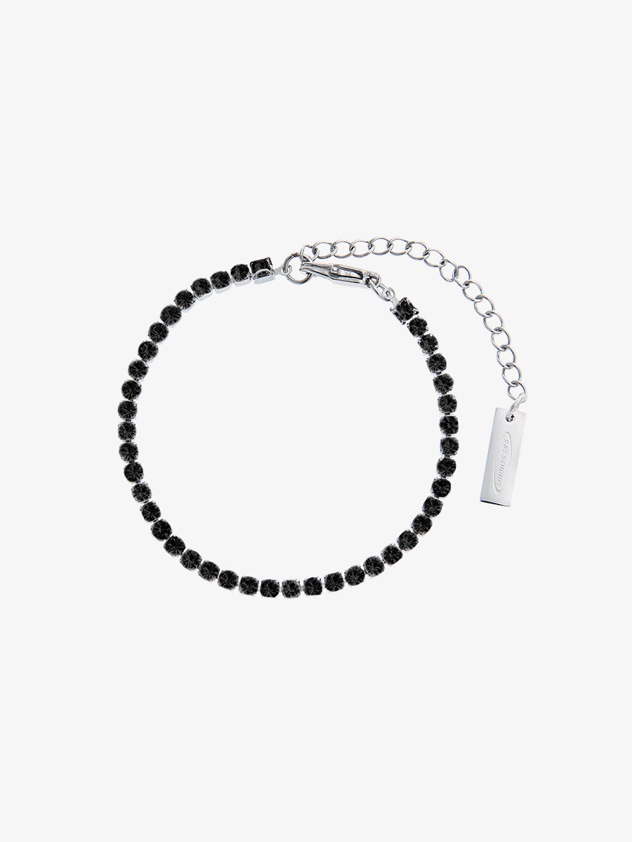 Double Layered American Fine Necklace Zircon