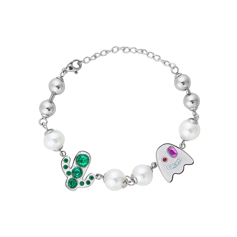 Splice Bracelet Pearl Coconut Tree Green
