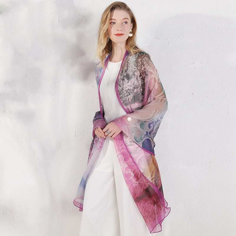 Versatile Scarf Long Sun Protection Shawl