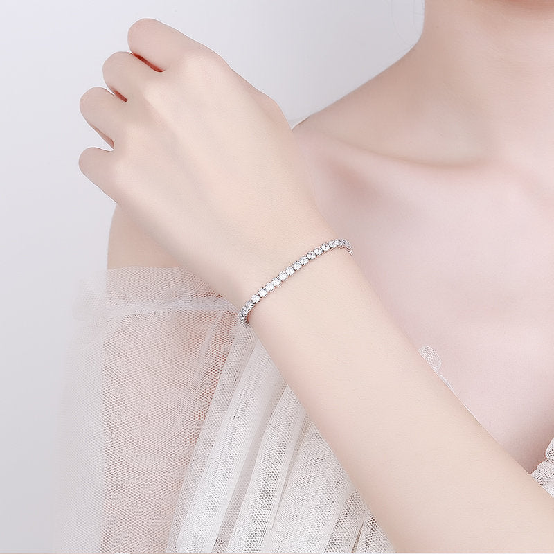 Women's Niche Light Luxury Zircon Full Diamond Bracelet