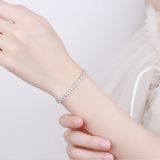 Women's Niche Light Luxury Zircon Full Diamond Bracelet