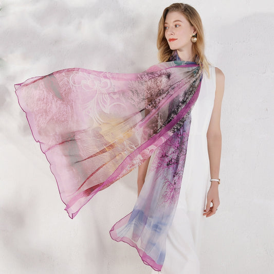 Versatile Scarf Long Sun Protection Shawl