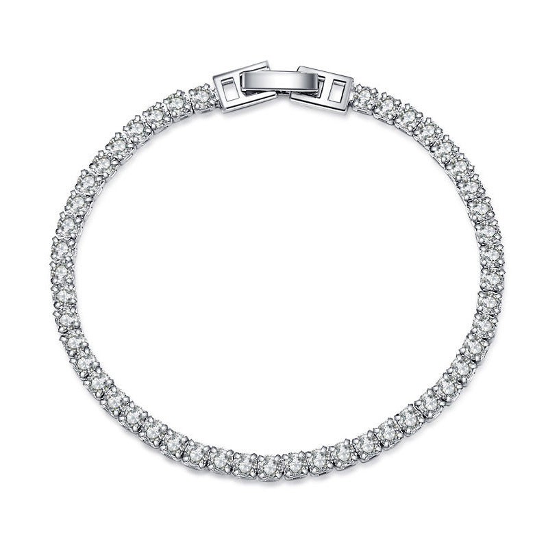 Women's Niche Light Luxury Zircon Full Diamond Bracelet